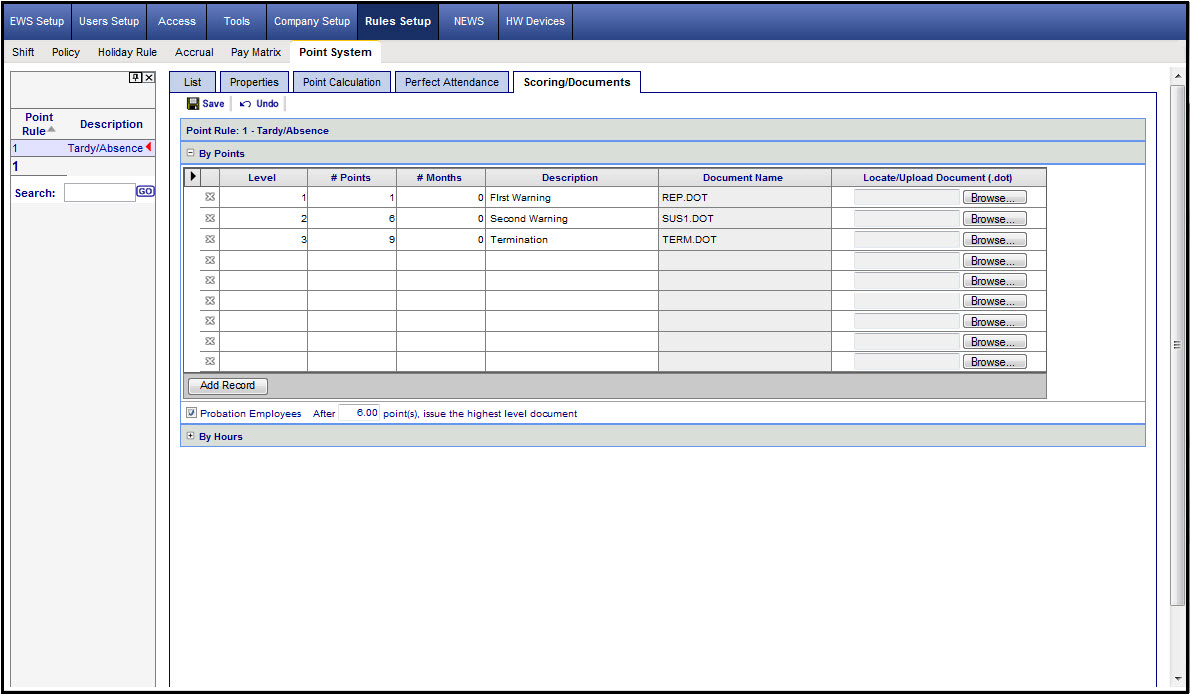 Points System Documentation RulesSetup_06PointSystem_05ScoringDocument